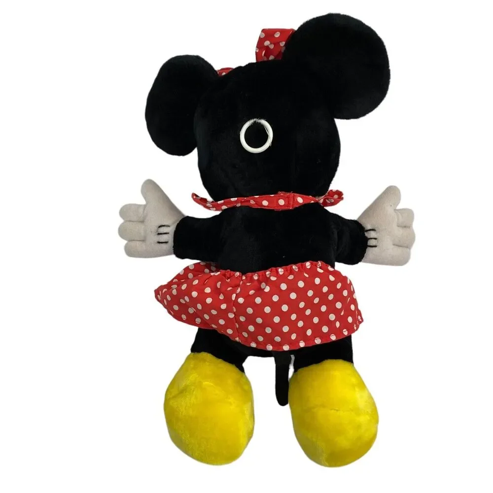 VINTAGE DIsneyland Disney World Minnie Mouse Plush Medium 1970/1980